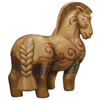 pletený vrkoč chvosta